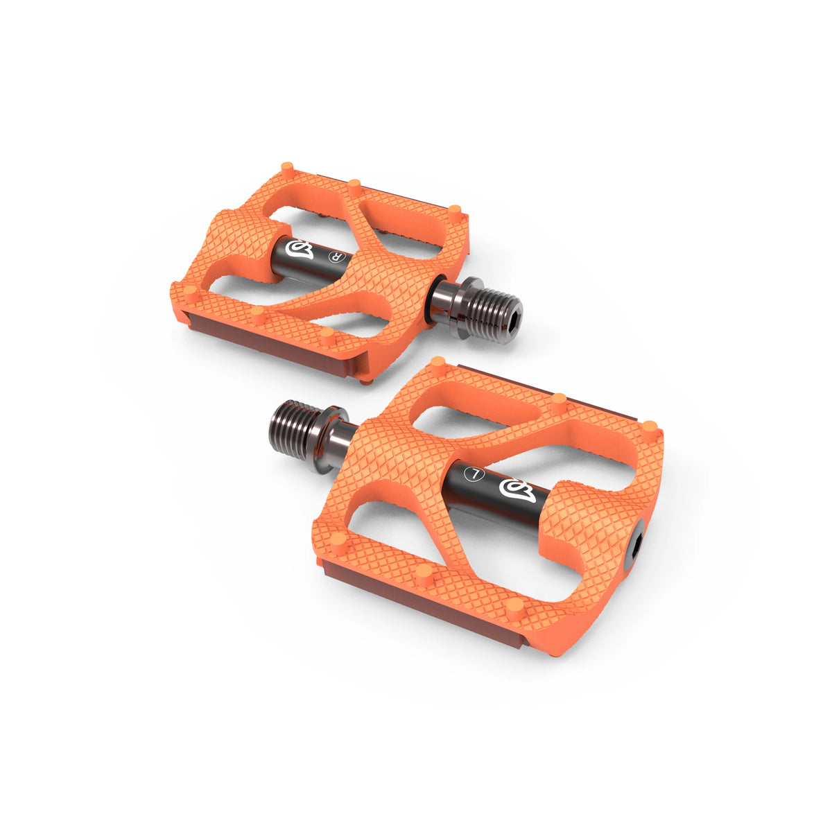 บันได Early Rider P1 Resin Platform Pedals สีส้ม